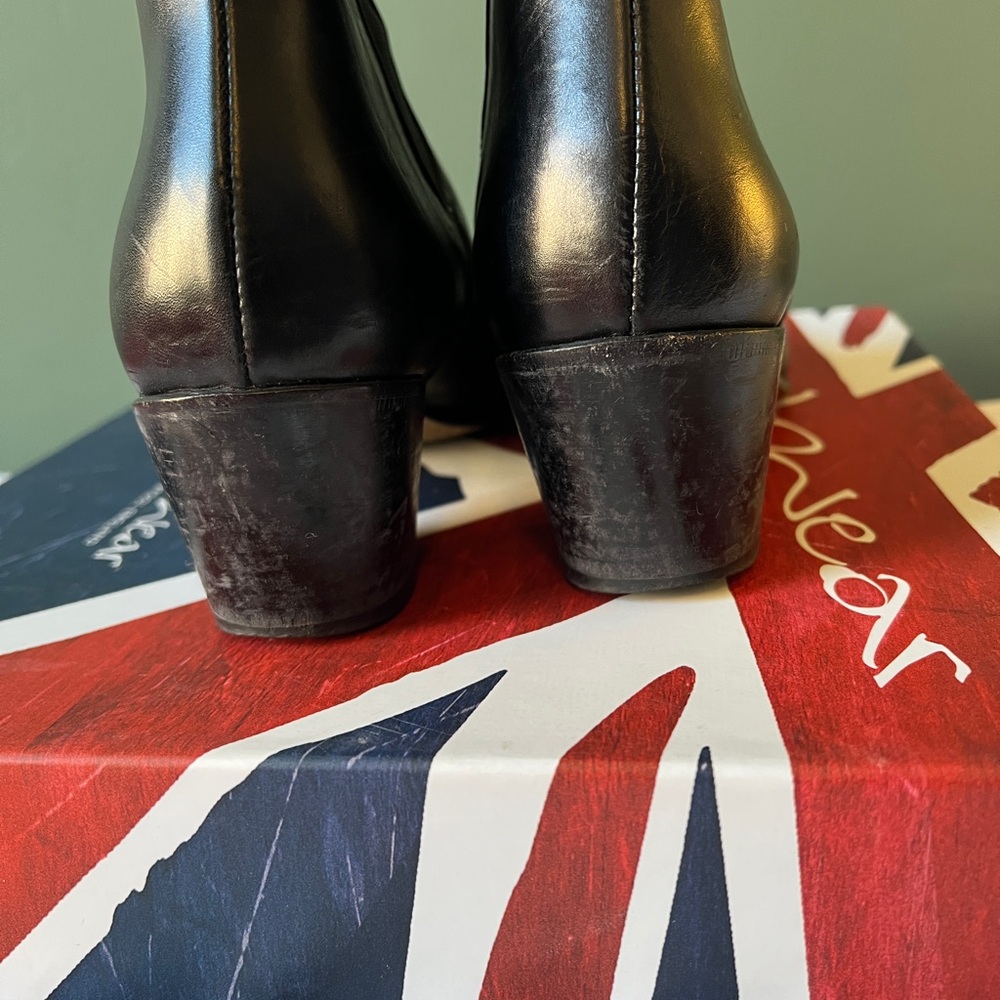 Beatwear Mark Astbury Beatle Boots Vintage Reproduction Chelsea Ankle 37 7 - Picture 8 of 12